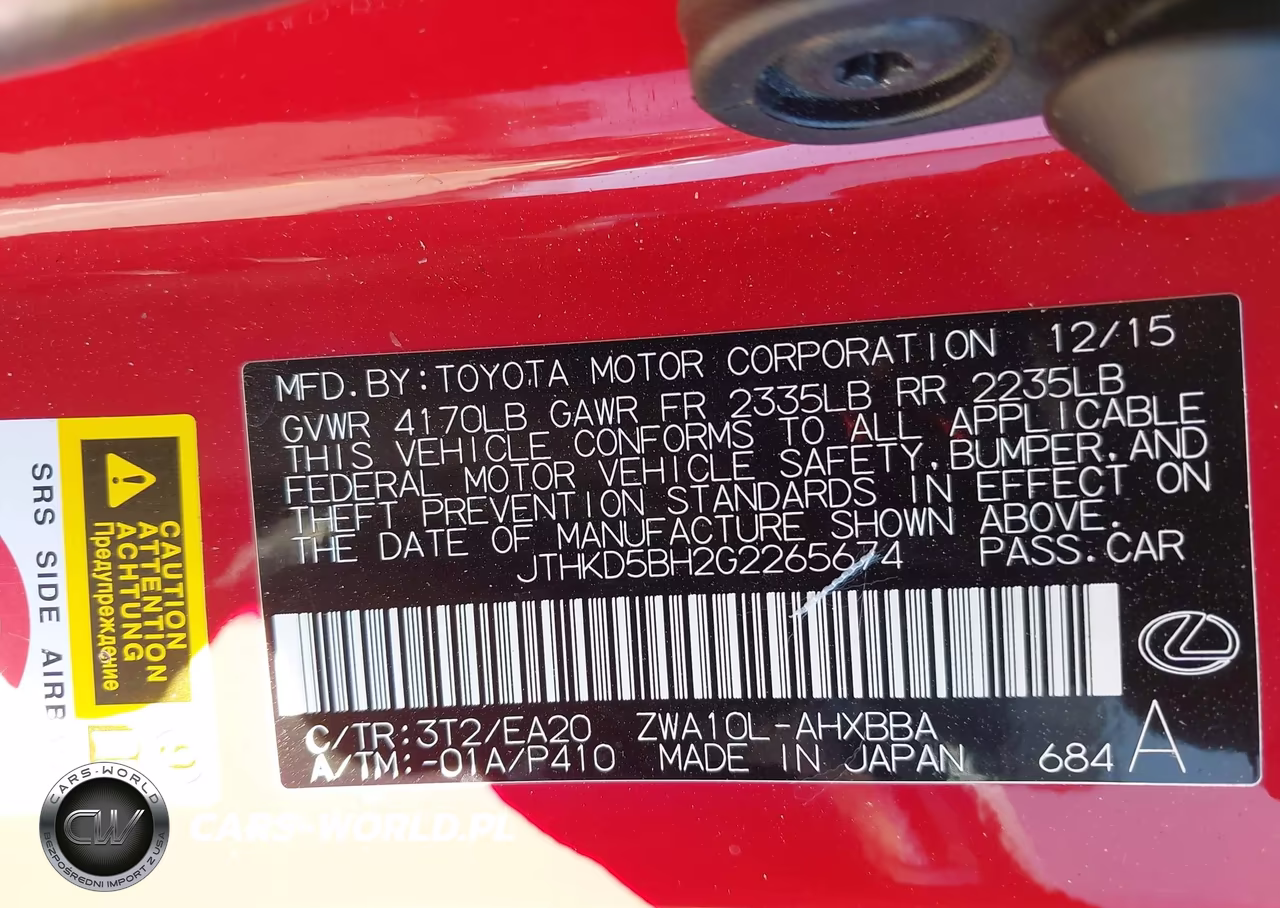 2016 Lexus Ct 200H VIN:JTHKD5BH2G2265674 - 9