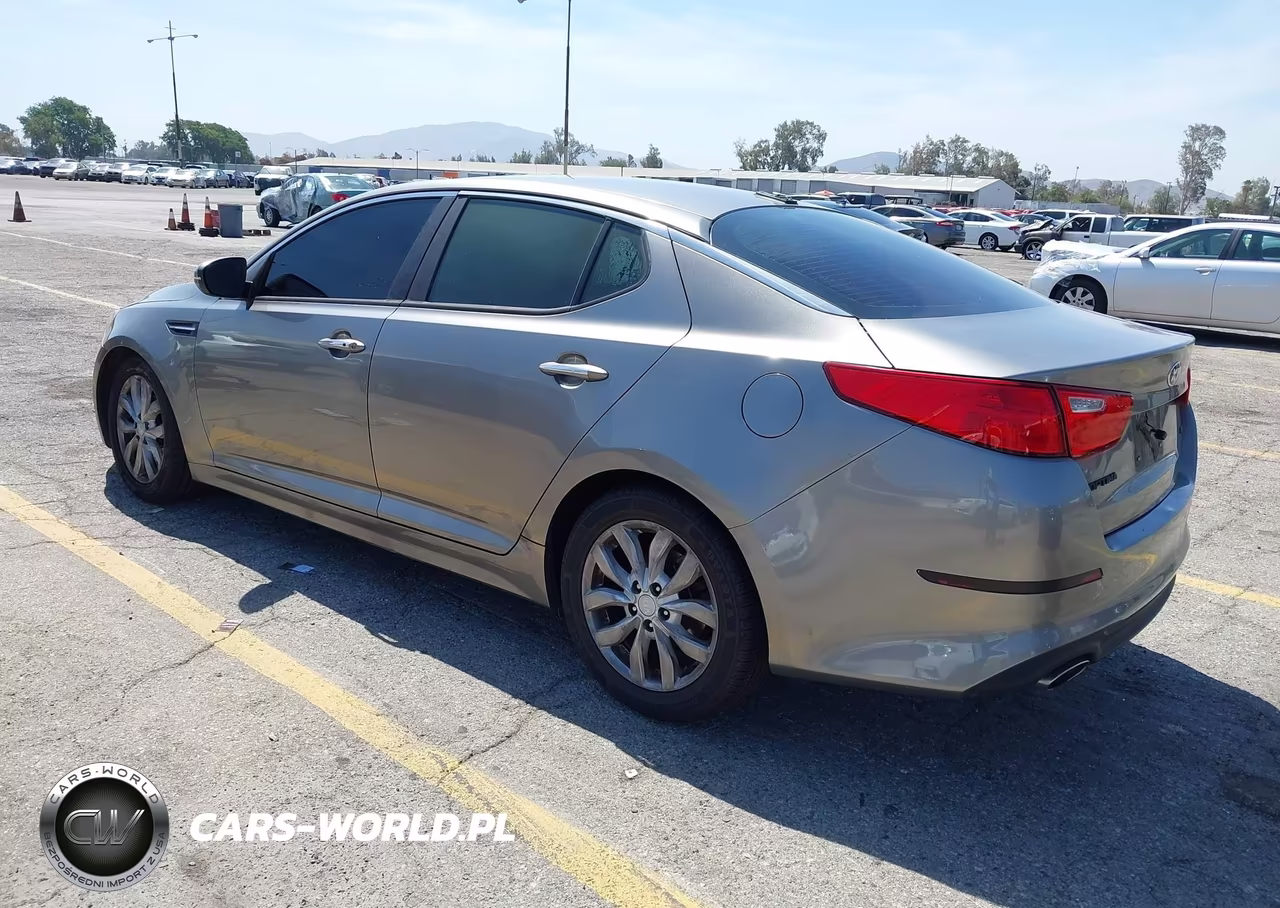 2015 Kia Optima Lx VIN:5XXGM4A70FG498388 - 3