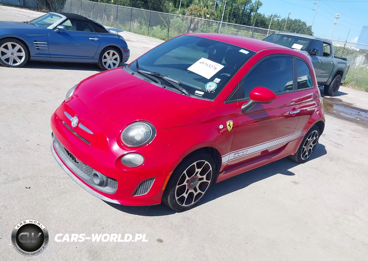 2015 Fiat 500 Turbo VIN:3C3CFFHH7FT568853 - 2