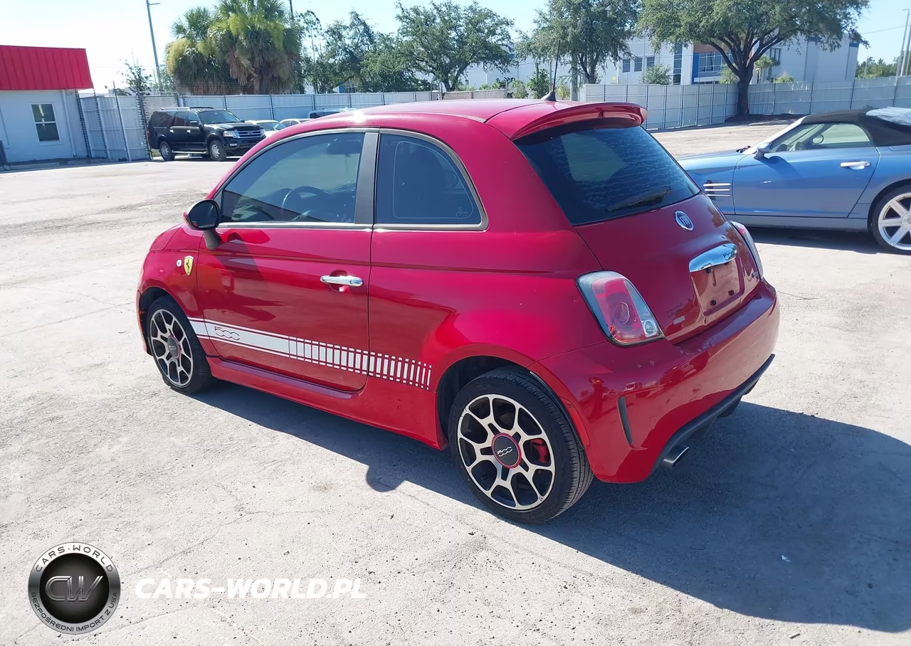 2015 Fiat 500 Turbo VIN:3C3CFFHH7FT568853 - 3