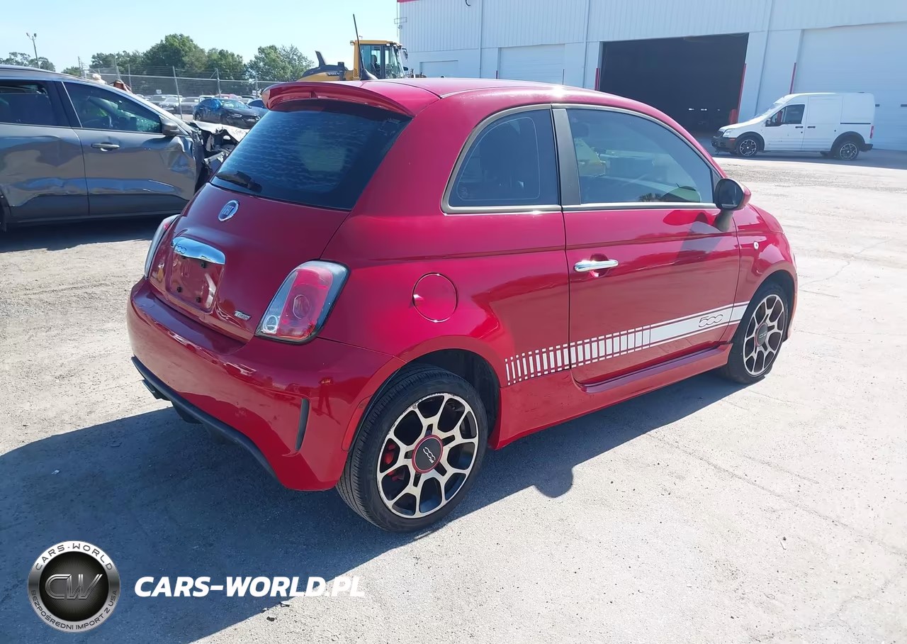 2015 Fiat 500 Turbo VIN:3C3CFFHH7FT568853 - 4