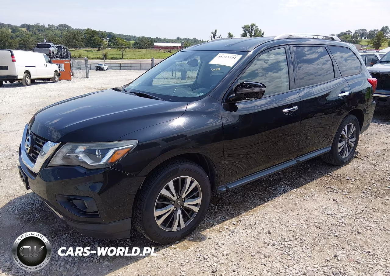 2018 Nissan Pathfinder Sv VIN:5N1DR2MN4JC607300 - 2