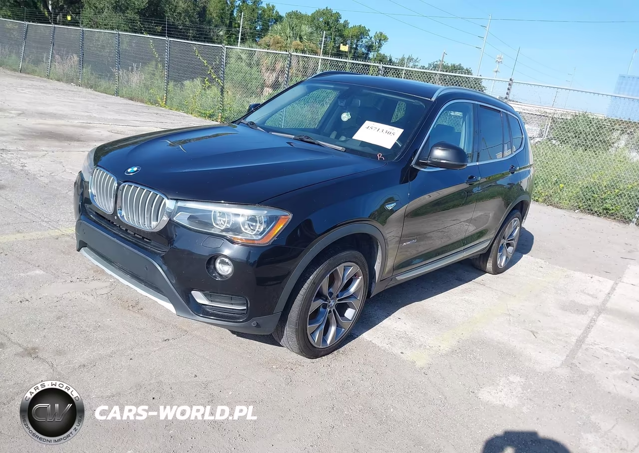 2017 BMW X3 xDrive35I VIN:5UXWX7C55H0S18628 - 2