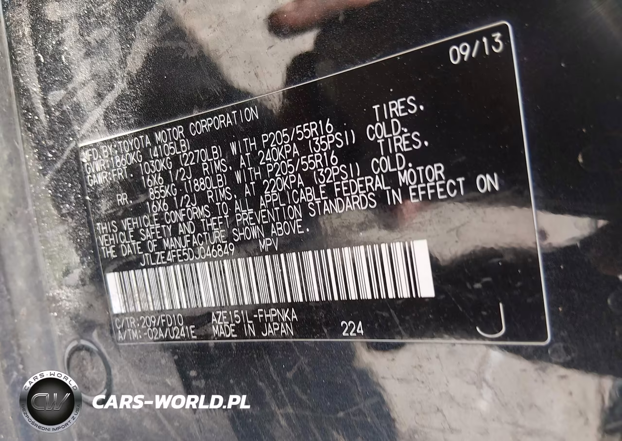 2013 Scion Xb VIN:JTLZE4FE5DJ046849 - 9