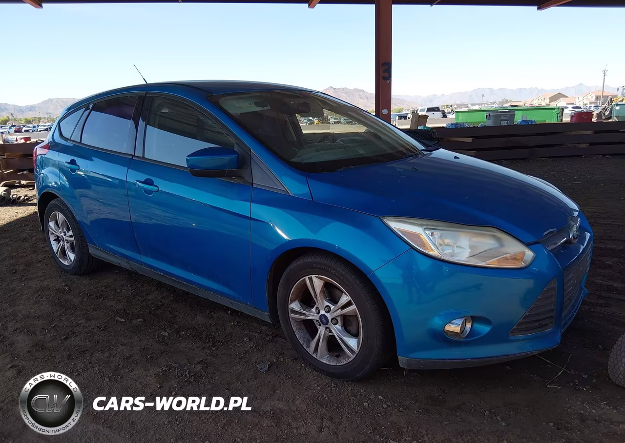 2012 Ford Focus Se VIN:1FAHP3K27CL104380 - 1