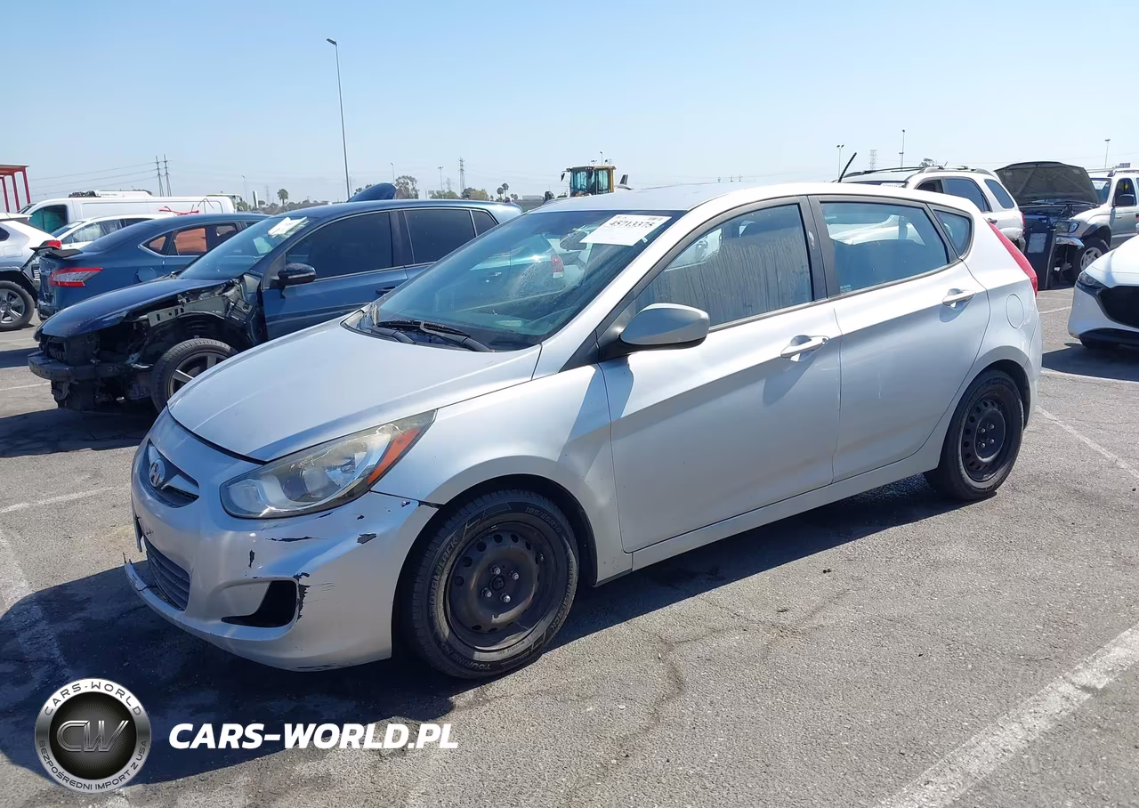 2014 Hyundai Accent Gs VIN:KMHCT5AE0EU172942 - 2