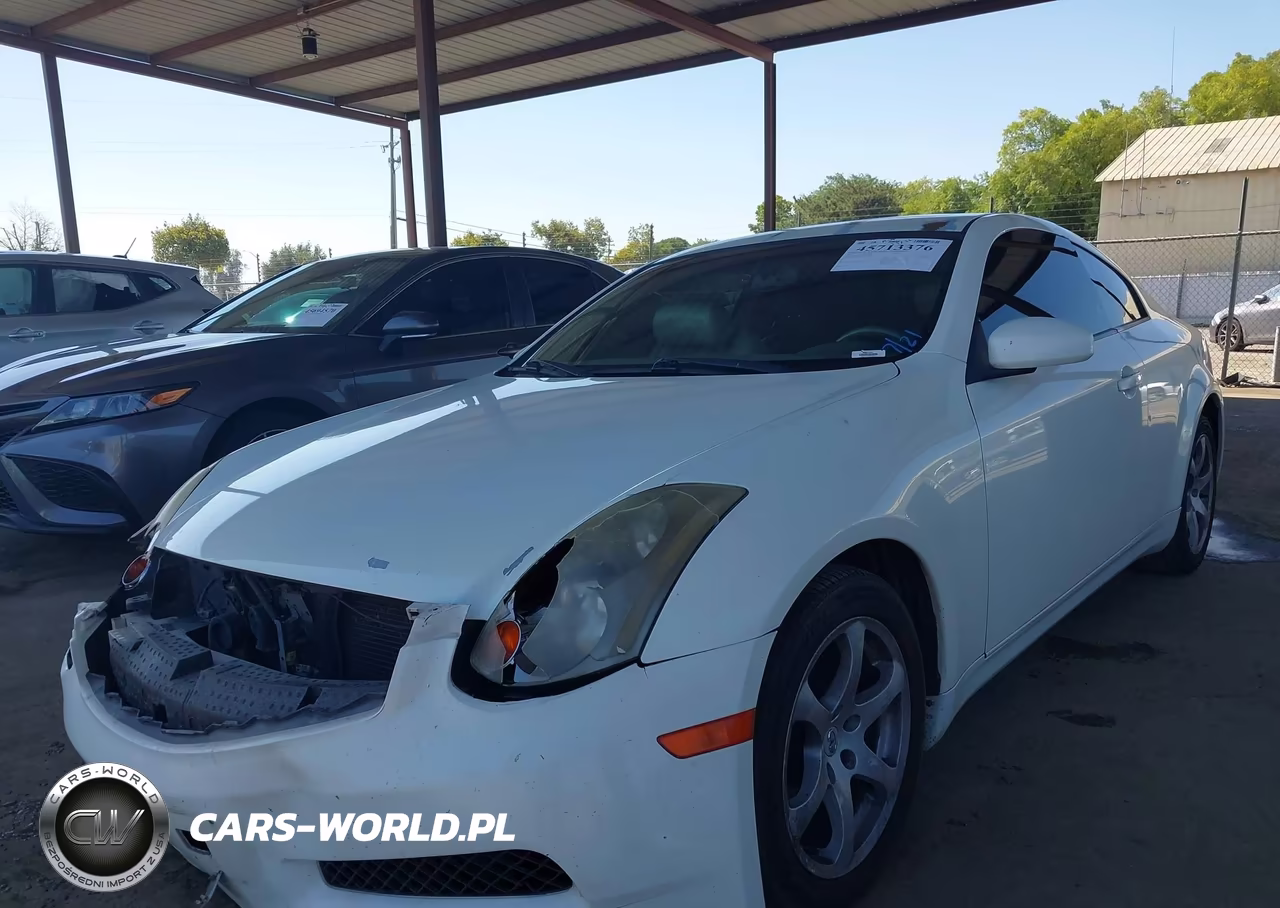 2003 Infiniti G35 Base W-Leather VIN:JNKCV54E13M218400 - 2