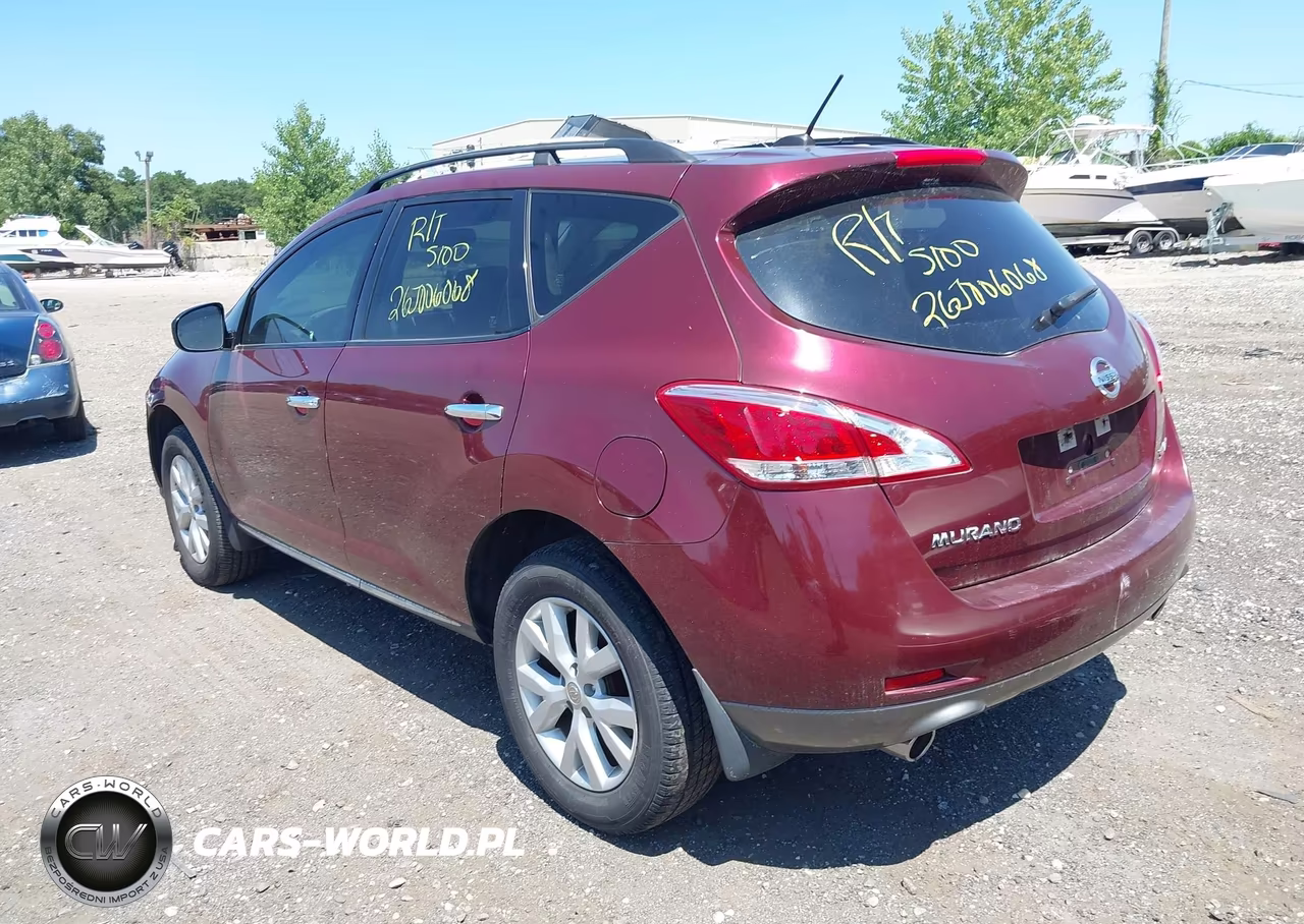 2011 Nissan Murano Sv VIN:JN8AZ1MW6BW152173 - 3