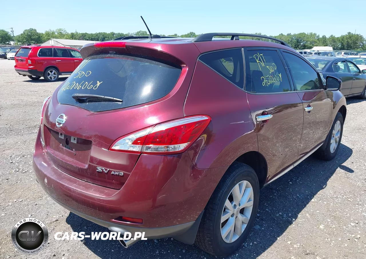2011 Nissan Murano Sv VIN:JN8AZ1MW6BW152173 - 4