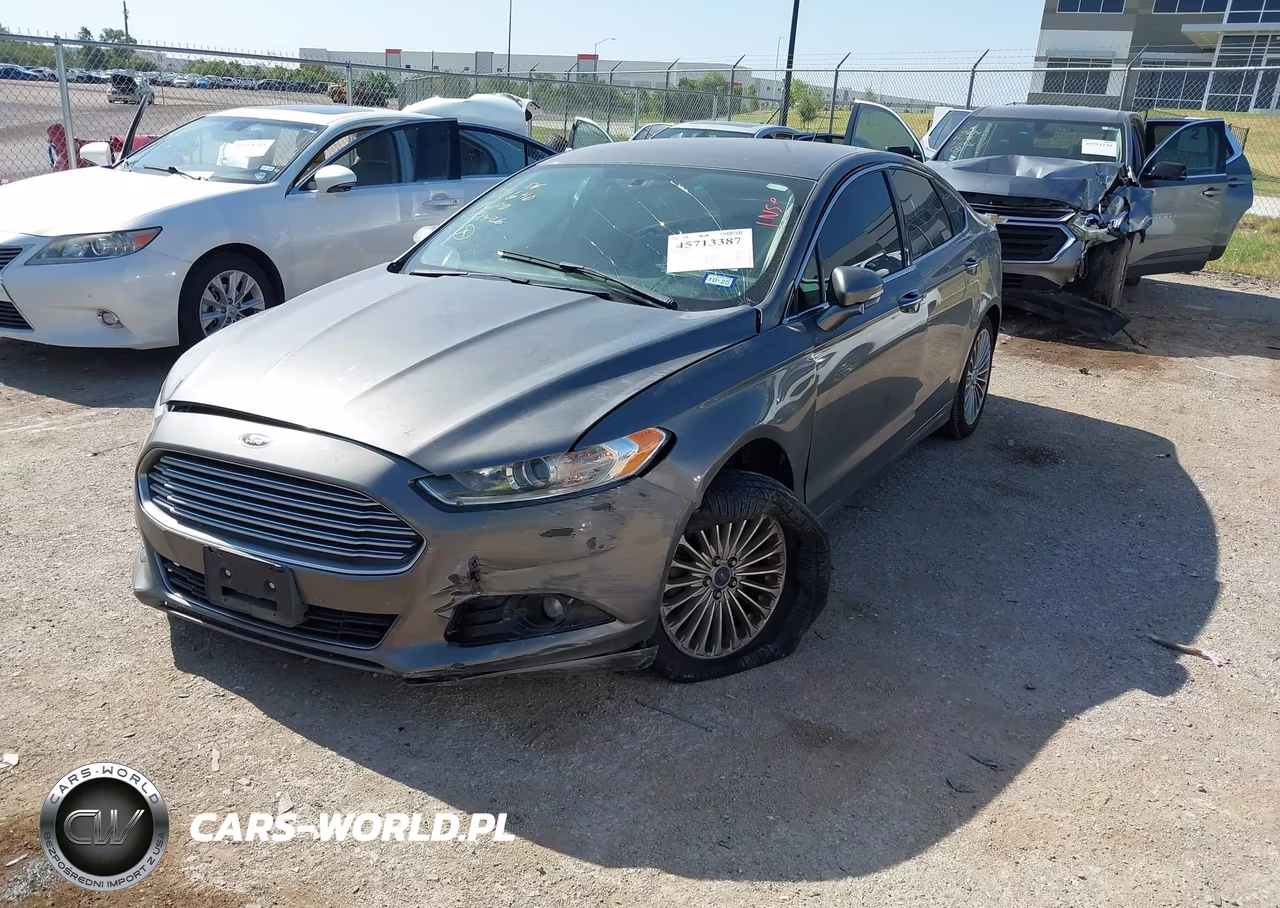 2014 Ford Fusion Titanium VIN:3FA6P0K90ER235304 - 2