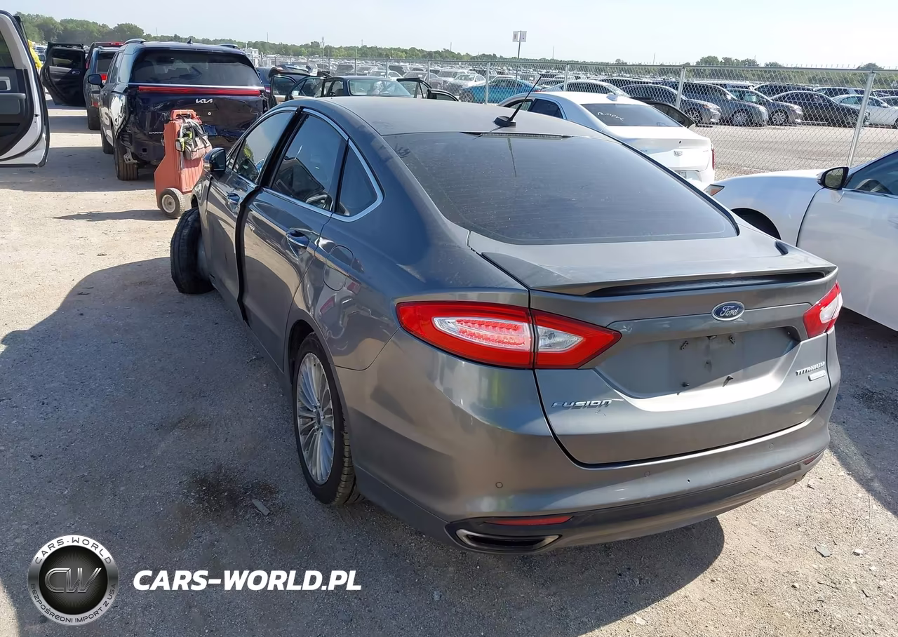 2014 Ford Fusion Titanium VIN:3FA6P0K90ER235304 - 3