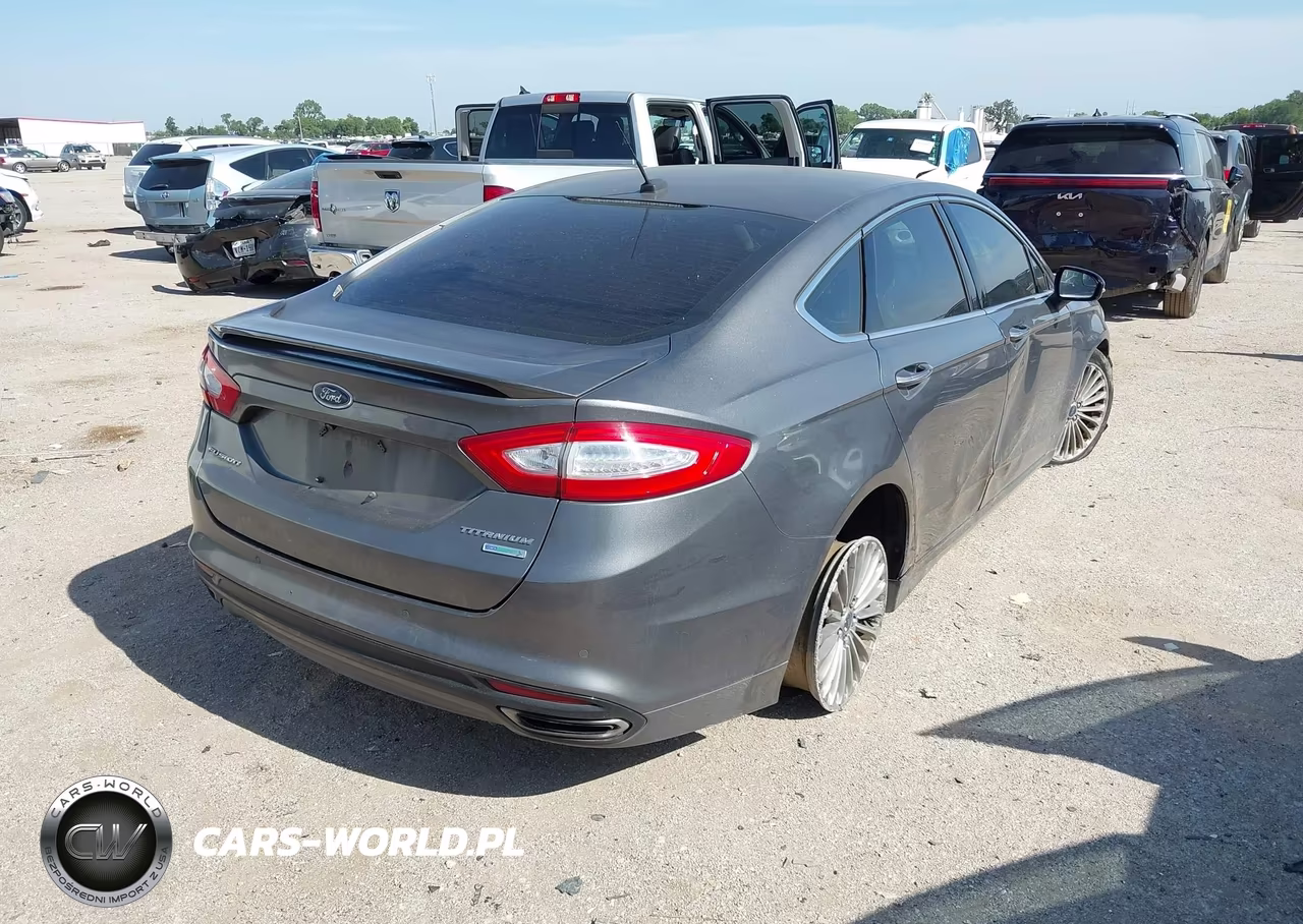 2014 Ford Fusion Titanium VIN:3FA6P0K90ER235304 - 4