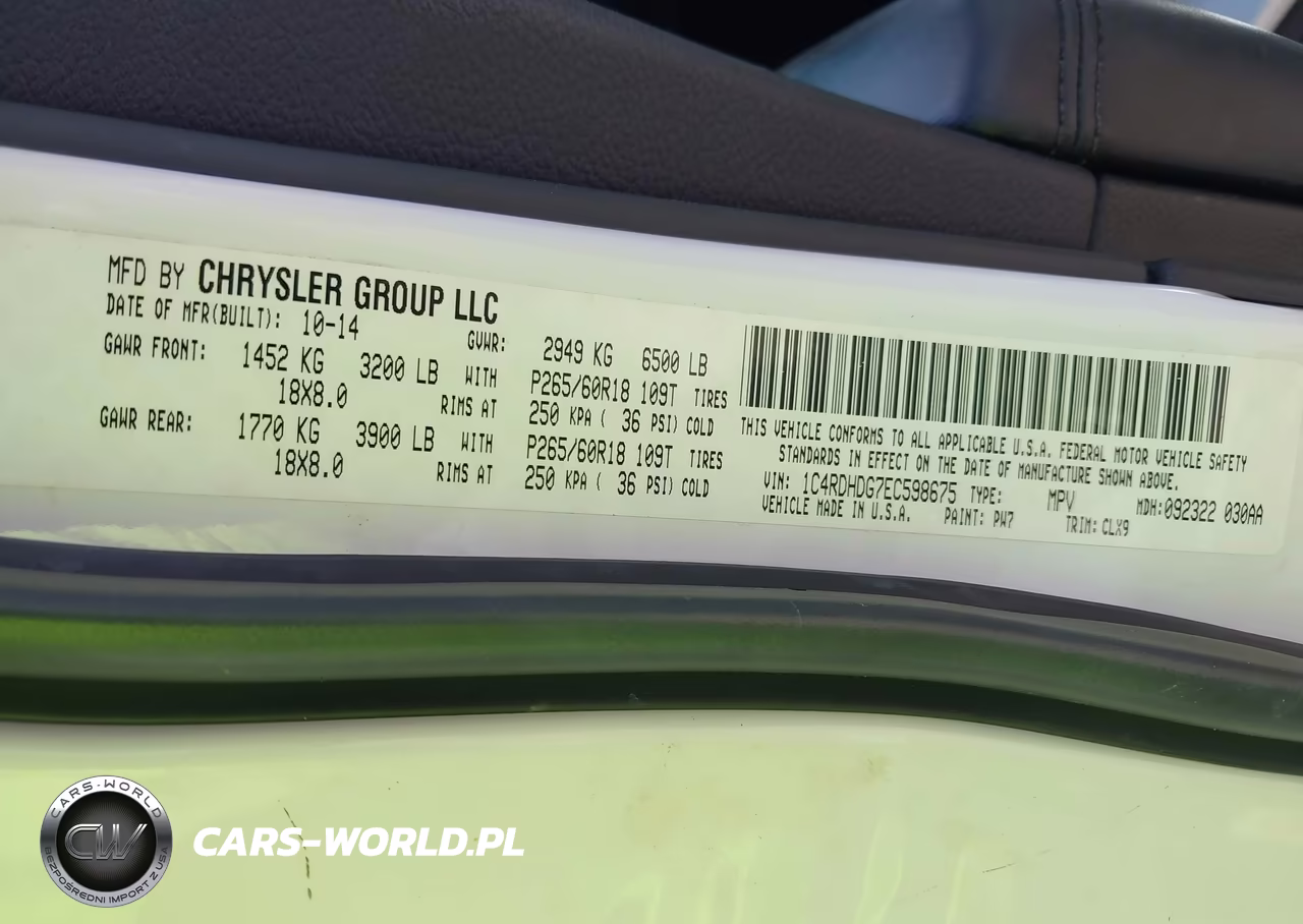 2014 Dodge Durango Limited VIN:1C4RDHDG7EC598675 - 9