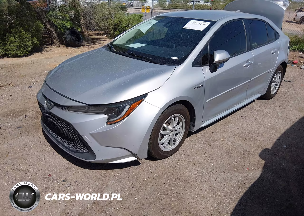 2021 Toyota Corolla Hybrid Le VIN:JTDEAMDE8MJ005172 - 2