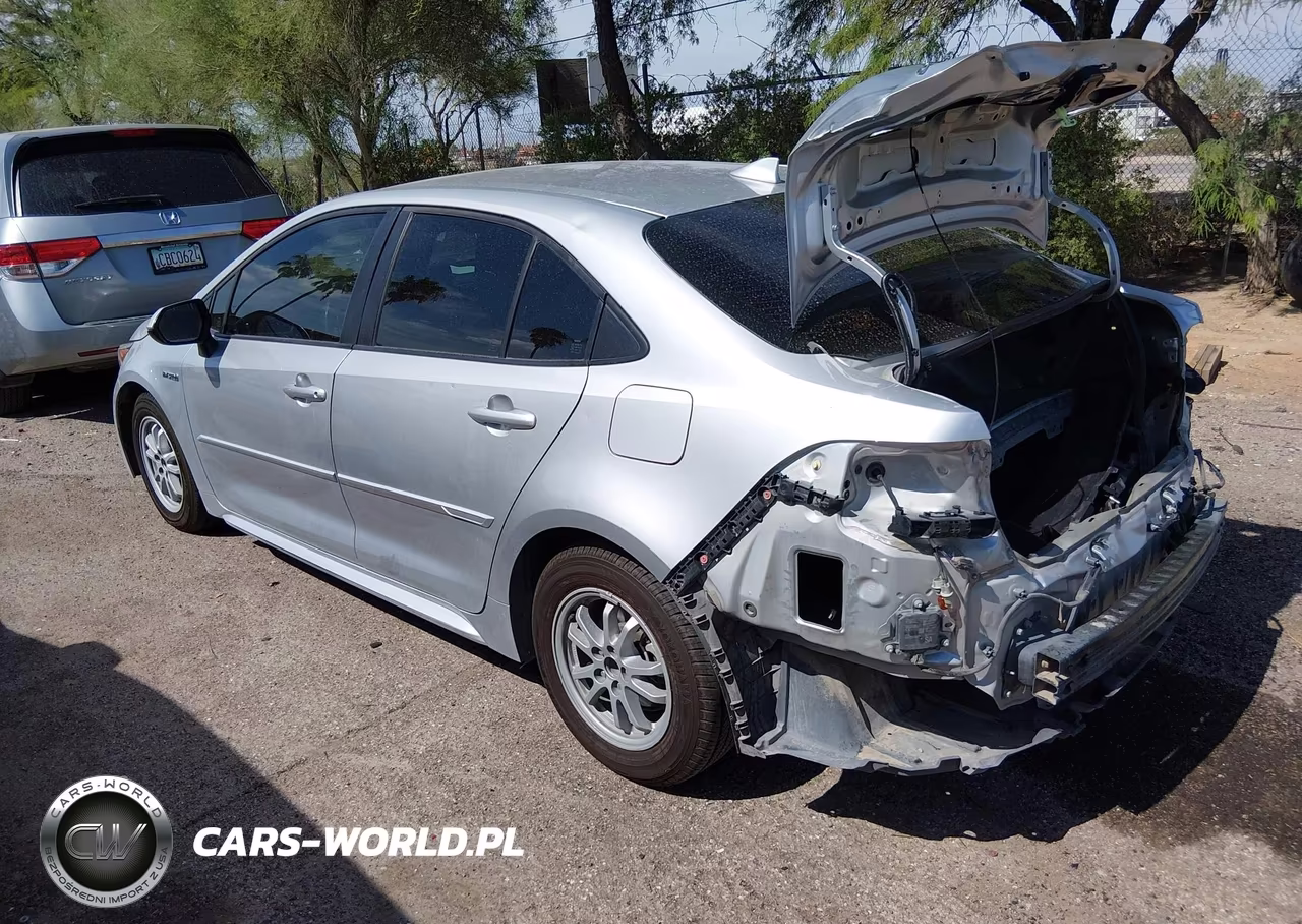 2021 Toyota Corolla Hybrid Le VIN:JTDEAMDE8MJ005172 - 3