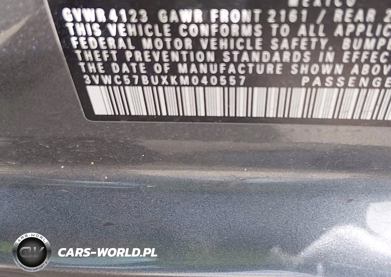 2019 Volkswagen Jetta 1.4T R-Line-1.4T S-1.4T Se VIN:3VWC57BUXKM040557 - 9