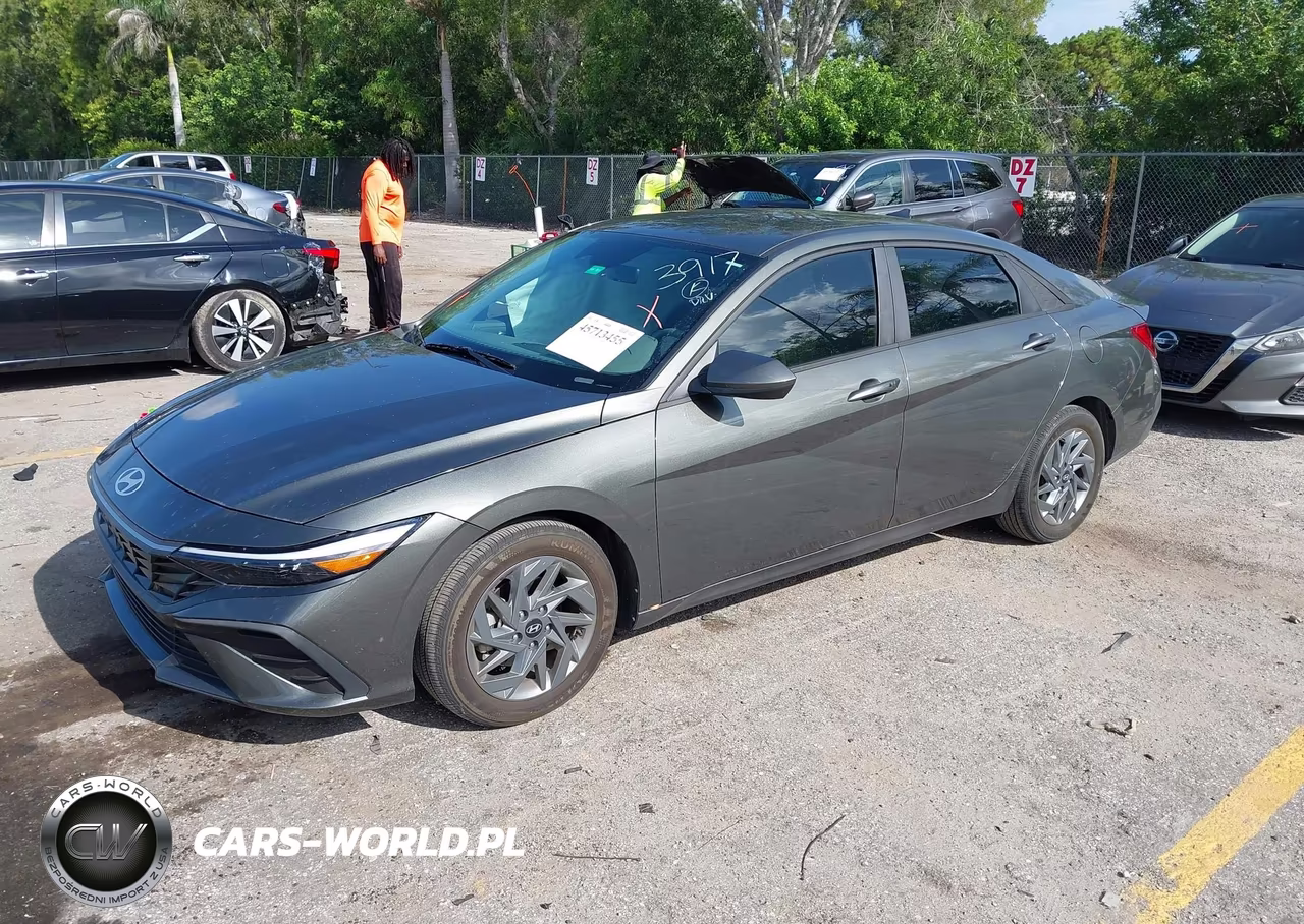 2024 Hyundai Elantra Sel VIN:KMHLM4DG1RU773917 - 2