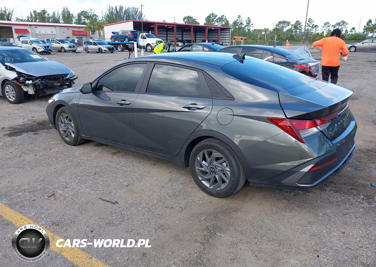 2024 Hyundai Elantra Sel VIN:KMHLM4DG1RU773917 - 3
