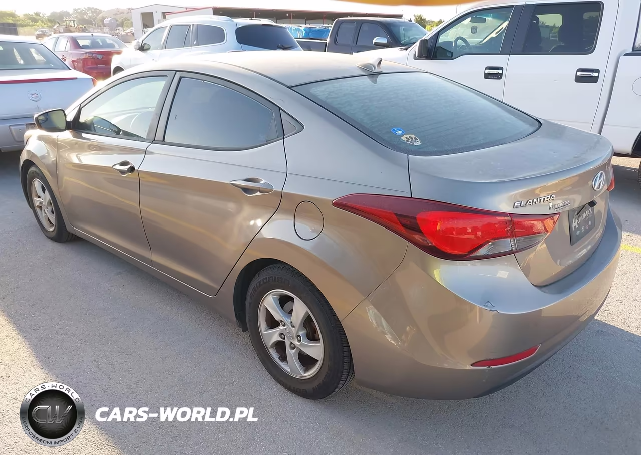 2015 Hyundai Elantra Se VIN:5NPDH4AE8FH600305 - 3