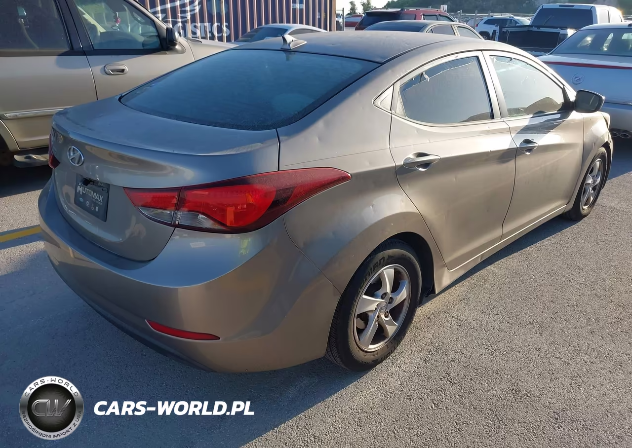 2015 Hyundai Elantra Se VIN:5NPDH4AE8FH600305 - 4