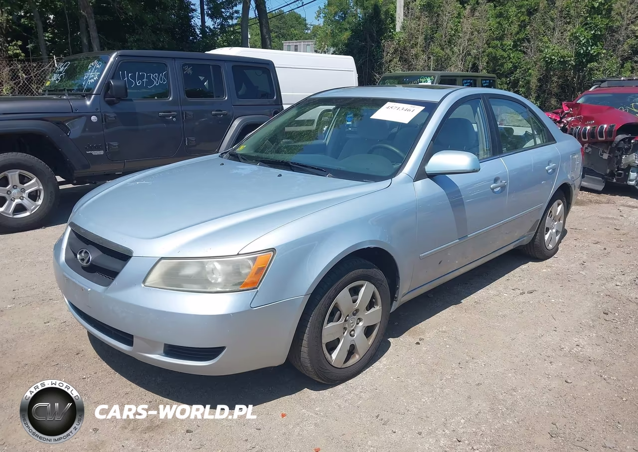 2007 Hyundai Sonata Gls-Gls W-Xm VIN:5NPET46C17H236854 - 2