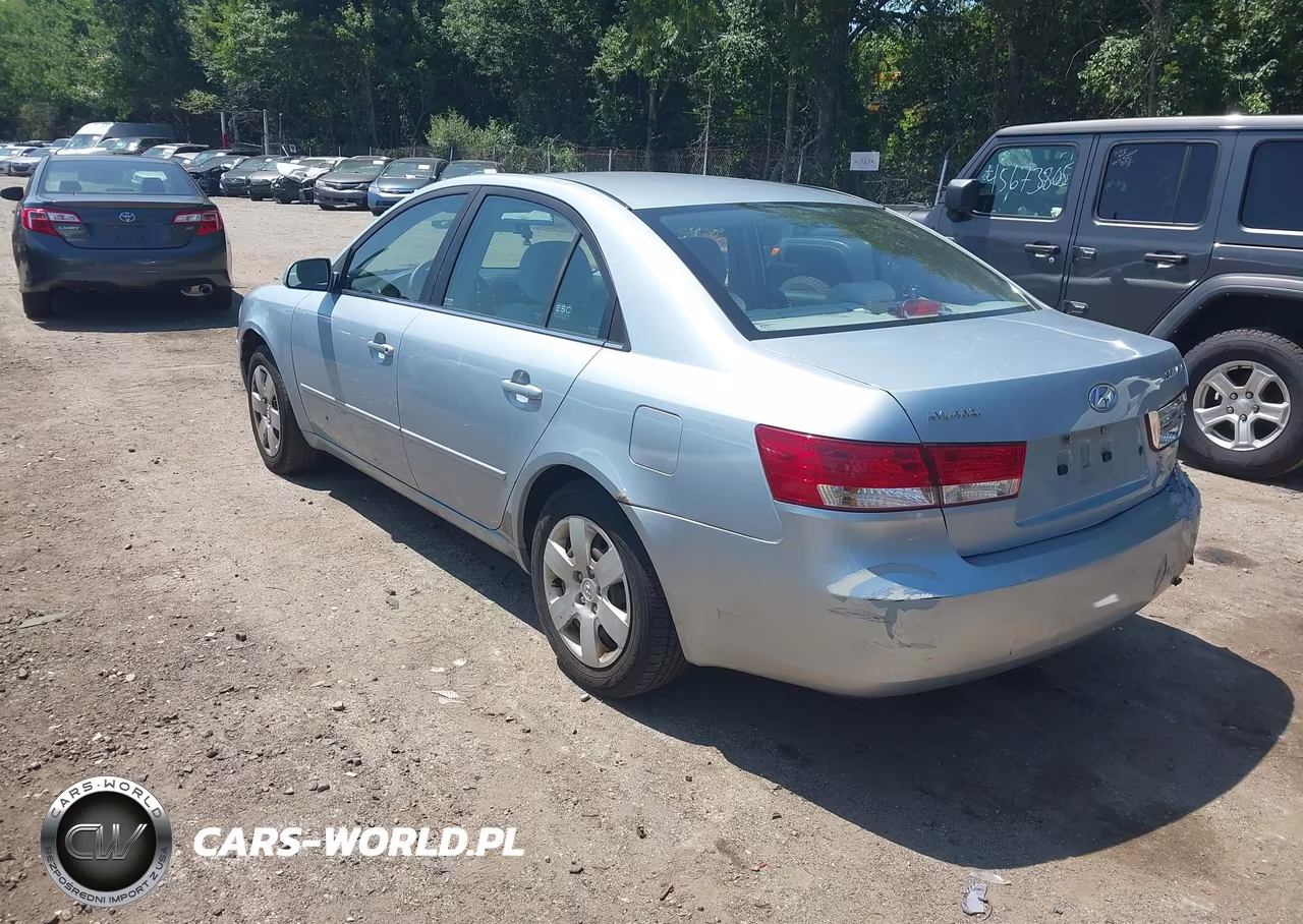 2007 Hyundai Sonata Gls-Gls W-Xm VIN:5NPET46C17H236854 - 3