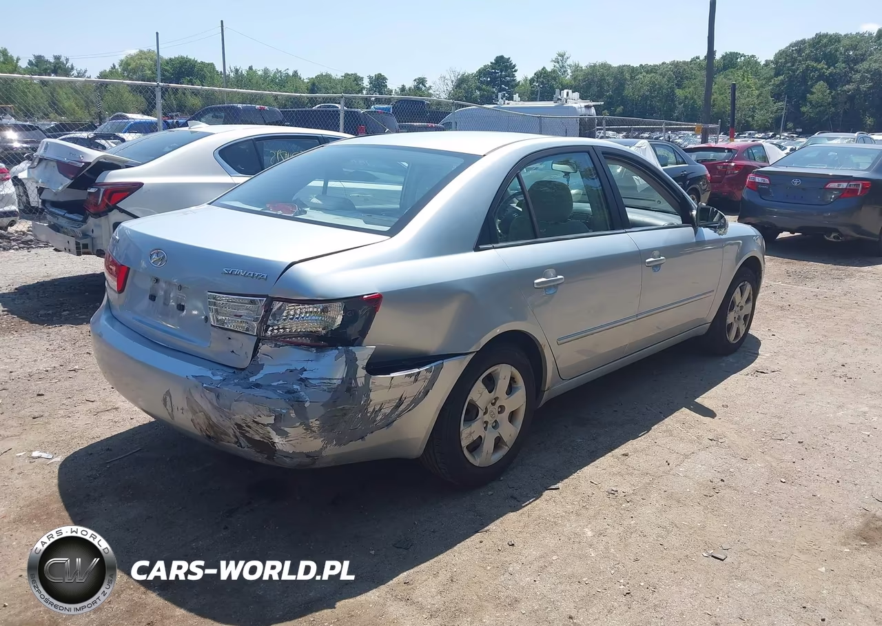 2007 Hyundai Sonata Gls-Gls W-Xm VIN:5NPET46C17H236854 - 4