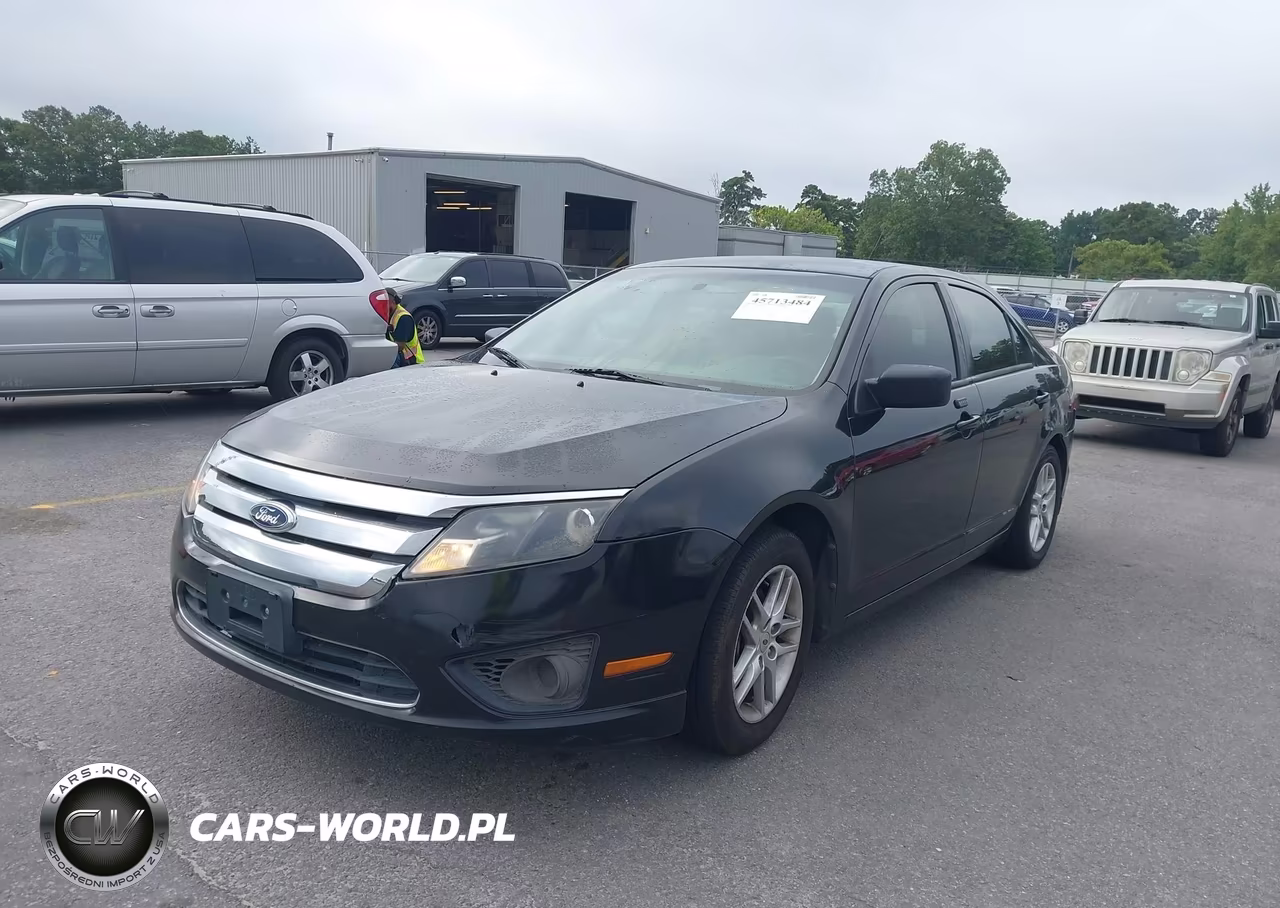2012 Ford Fusion S VIN:3FAHP0GAXCR349528 - 2