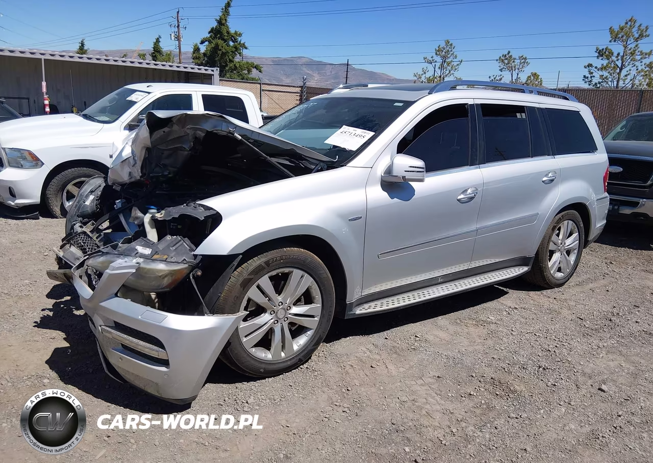 2012 Mercedes-Benz Gl 350 Bluetec 4Matic VIN:4JGBF2FE8CA777123 - 2