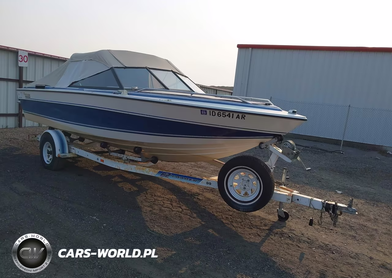 1987 Other 19 Ft. Boat And Trailer