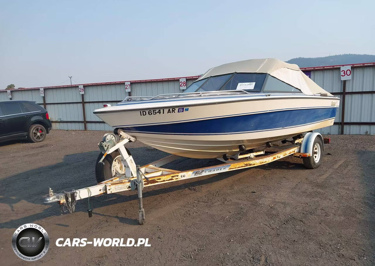 1987 Other 19 Ft. Boat And Trailer VIN:MVJK1126A787 - 2