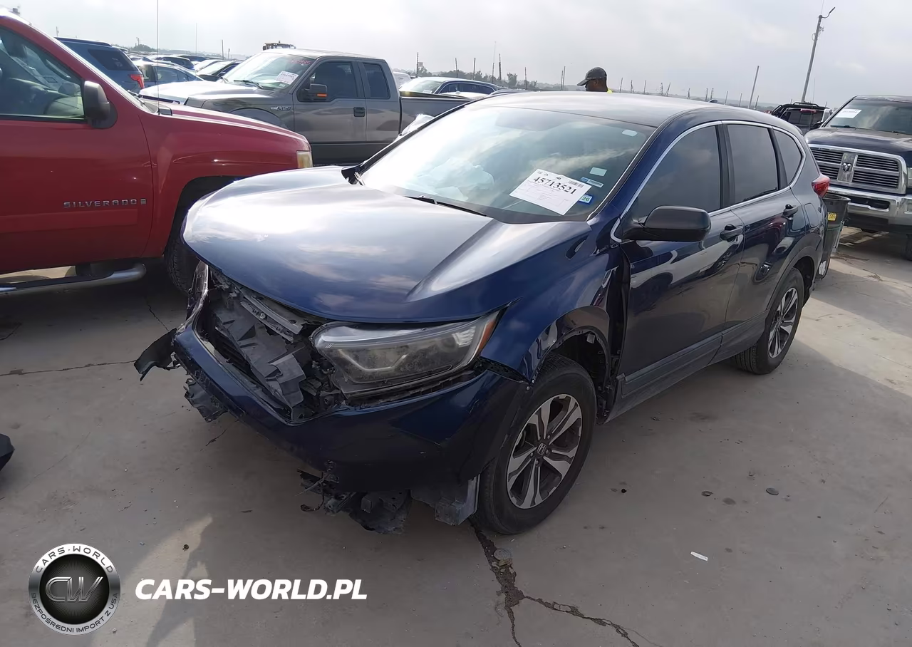 2019 Honda Cr-V Lx VIN:2HKRW6H36KH207358 - 2