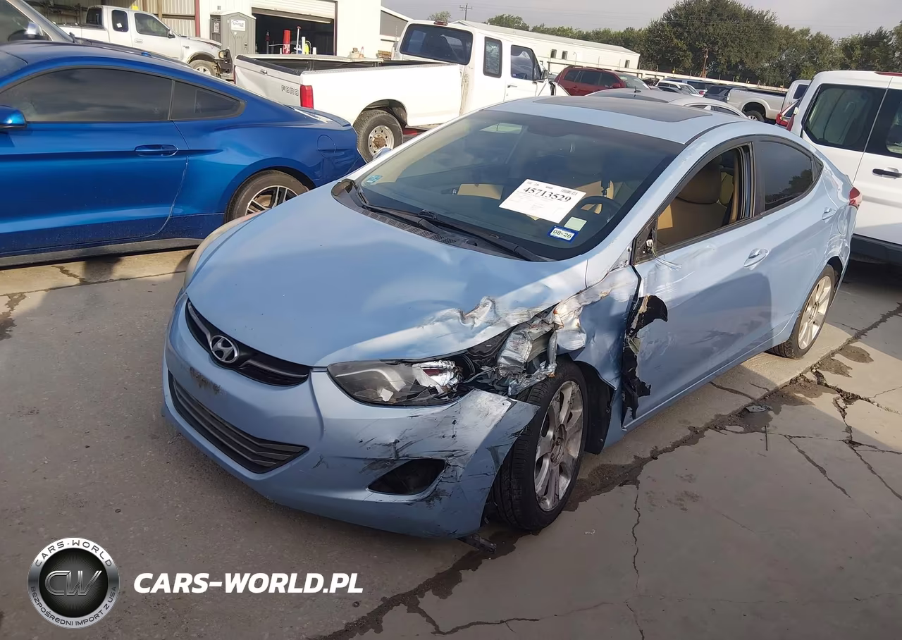 2012 Hyundai Elantra Limited (Ulsan Plant) VIN:KMHDH4AE0CU459310 - 2