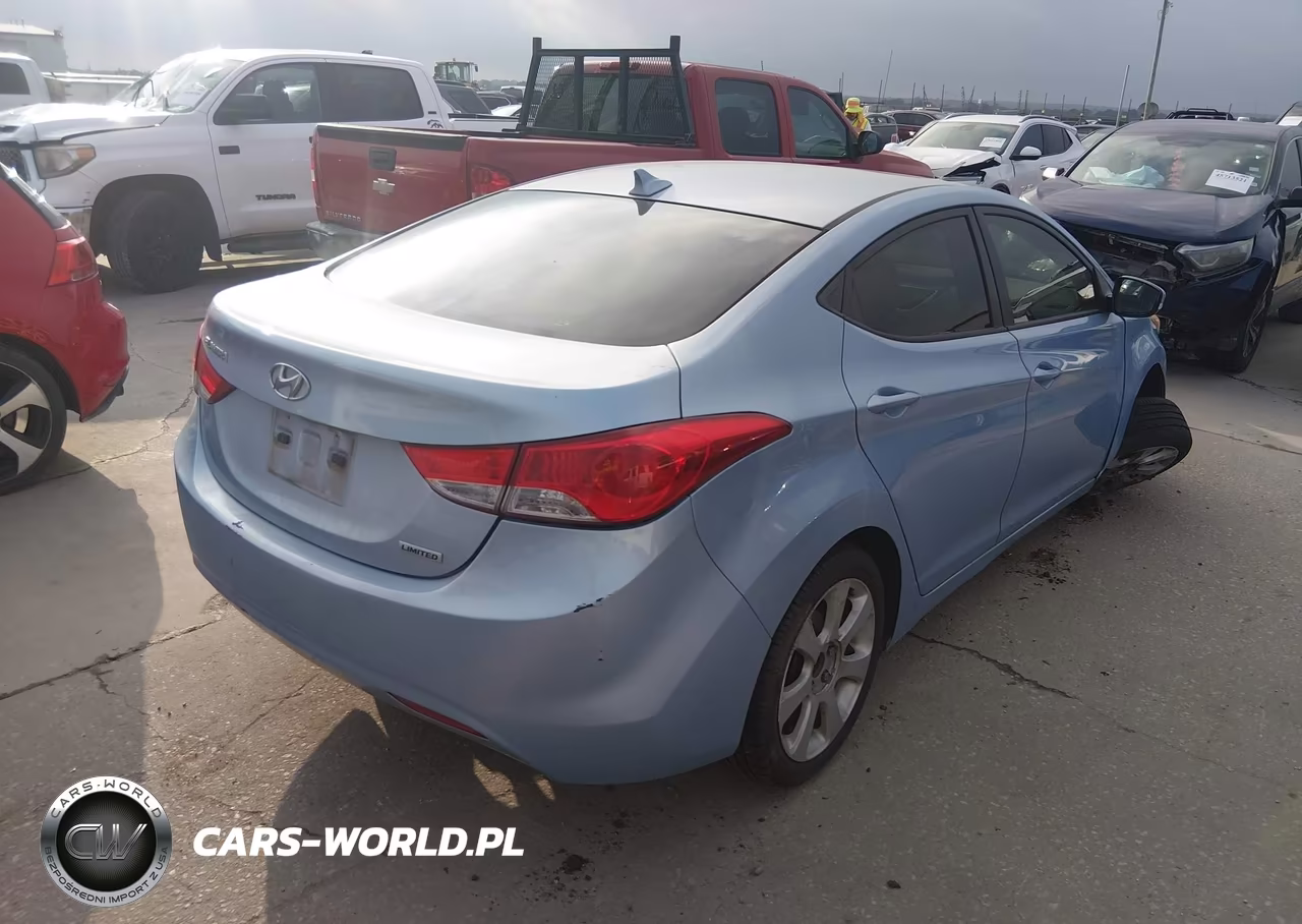 2012 Hyundai Elantra Limited (Ulsan Plant) VIN:KMHDH4AE0CU459310 - 4