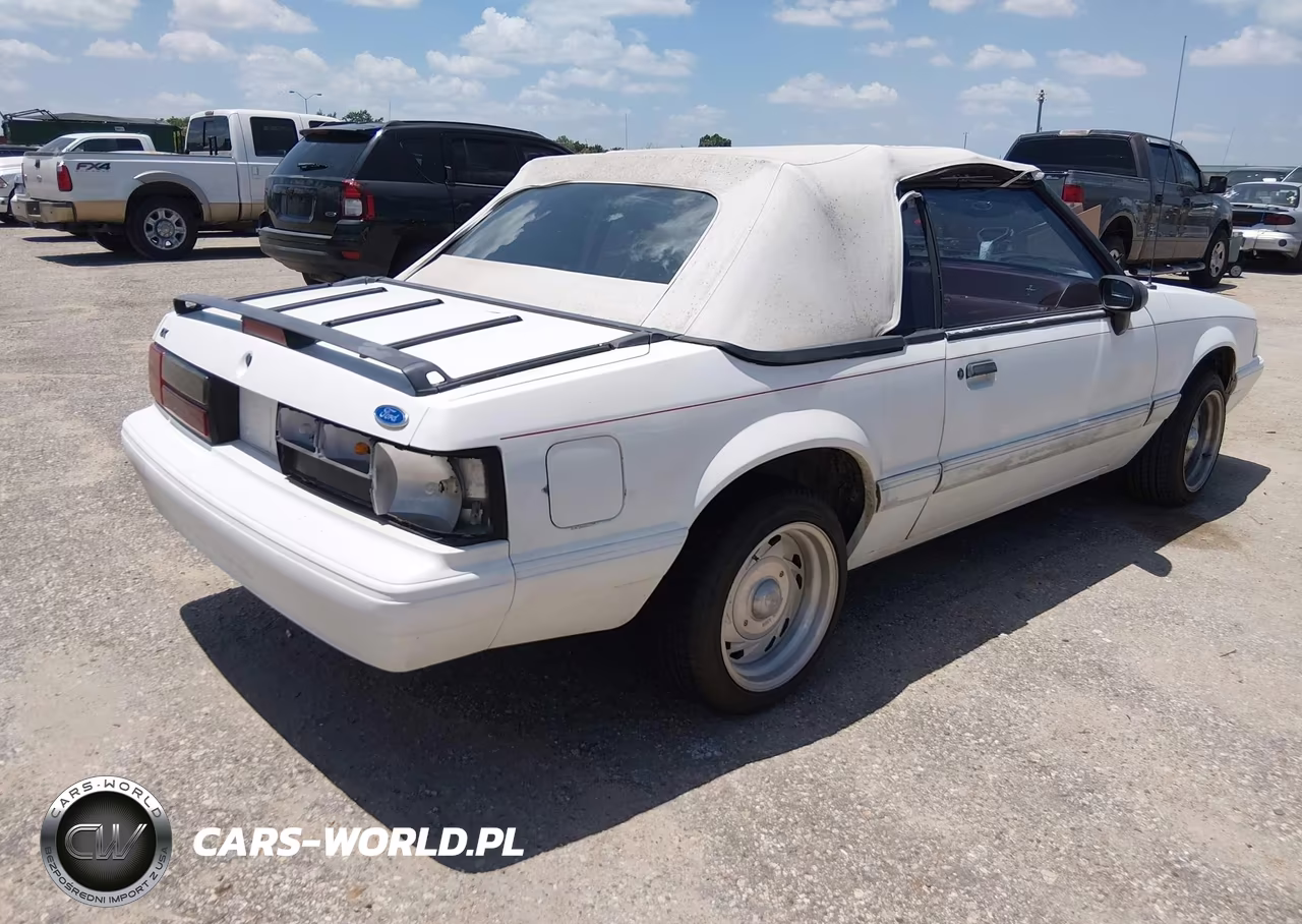 1993 Ford Mustang Lx VIN:1FACP44M8PF137956 - 4