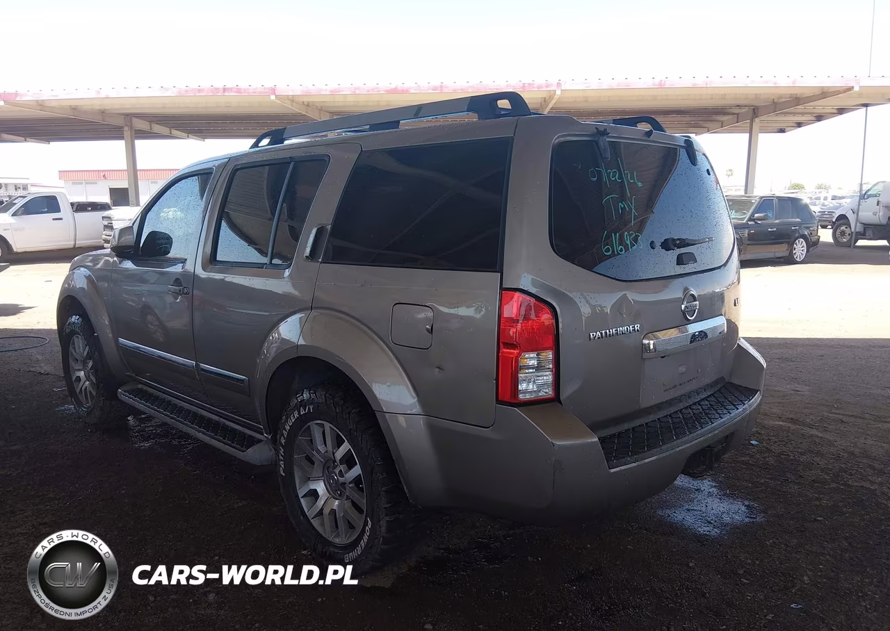 2009 Nissan Pathfinder Le VIN:5N1AR18U89C616933 - 3