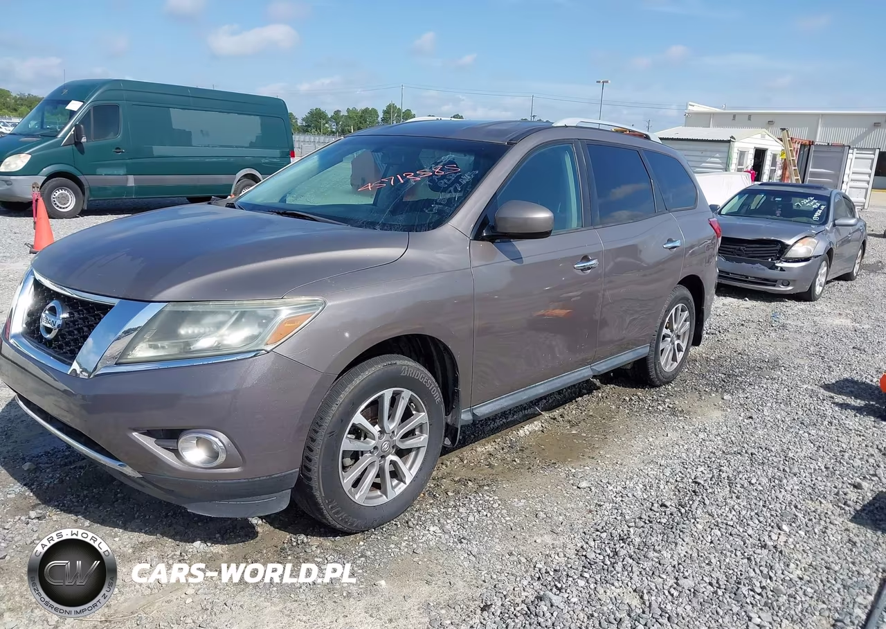2014 Nissan Pathfinder Sv VIN:5N1AR2MN2EC618577 - 2