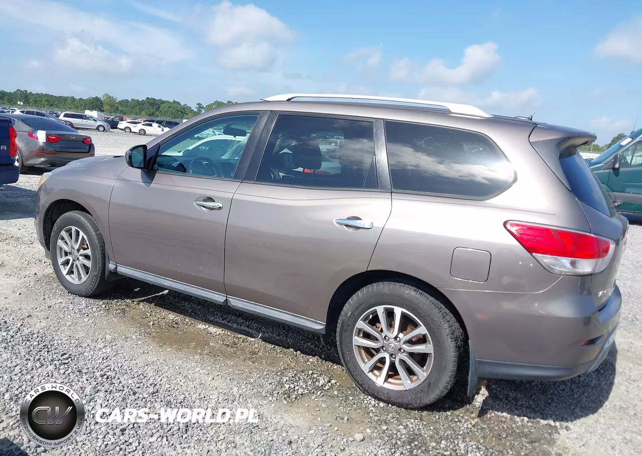 2014 Nissan Pathfinder Sv VIN:5N1AR2MN2EC618577 - 3