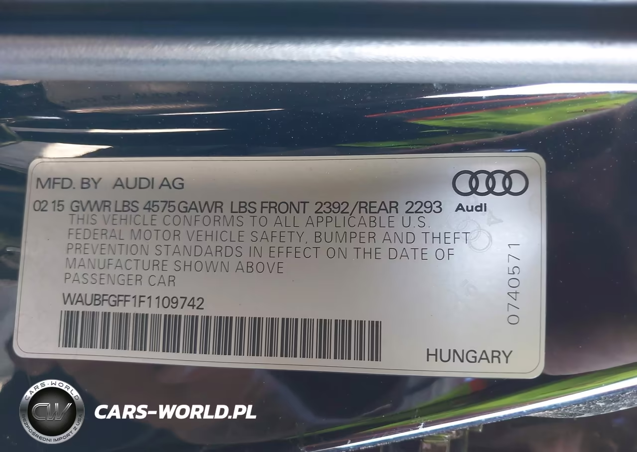 2015 Audi A3 2.0T Premium VIN:WAUBFGFF1F1109742 - 9