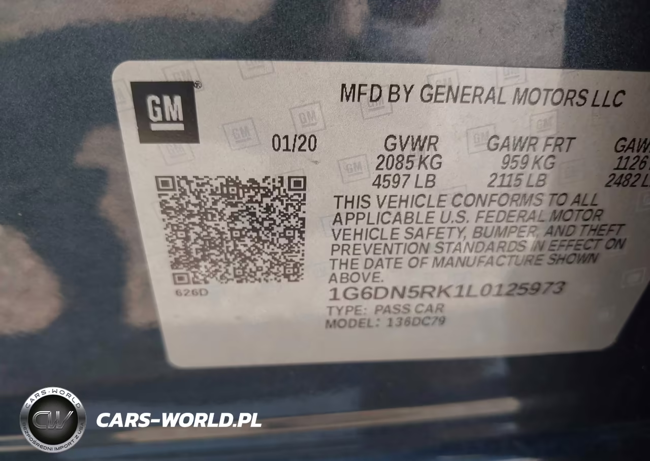 2020 Cadillac Ct5 Premium Luxury VIN:1G6DN5RK1L0125973 - 9