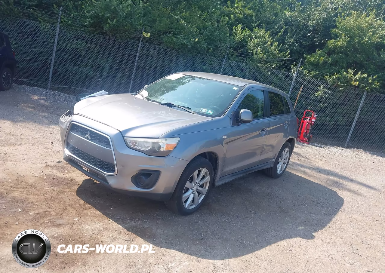 2013 Mitsubishi Outlander Sport Es VIN:4A4AP3AUXDE022172 - 2
