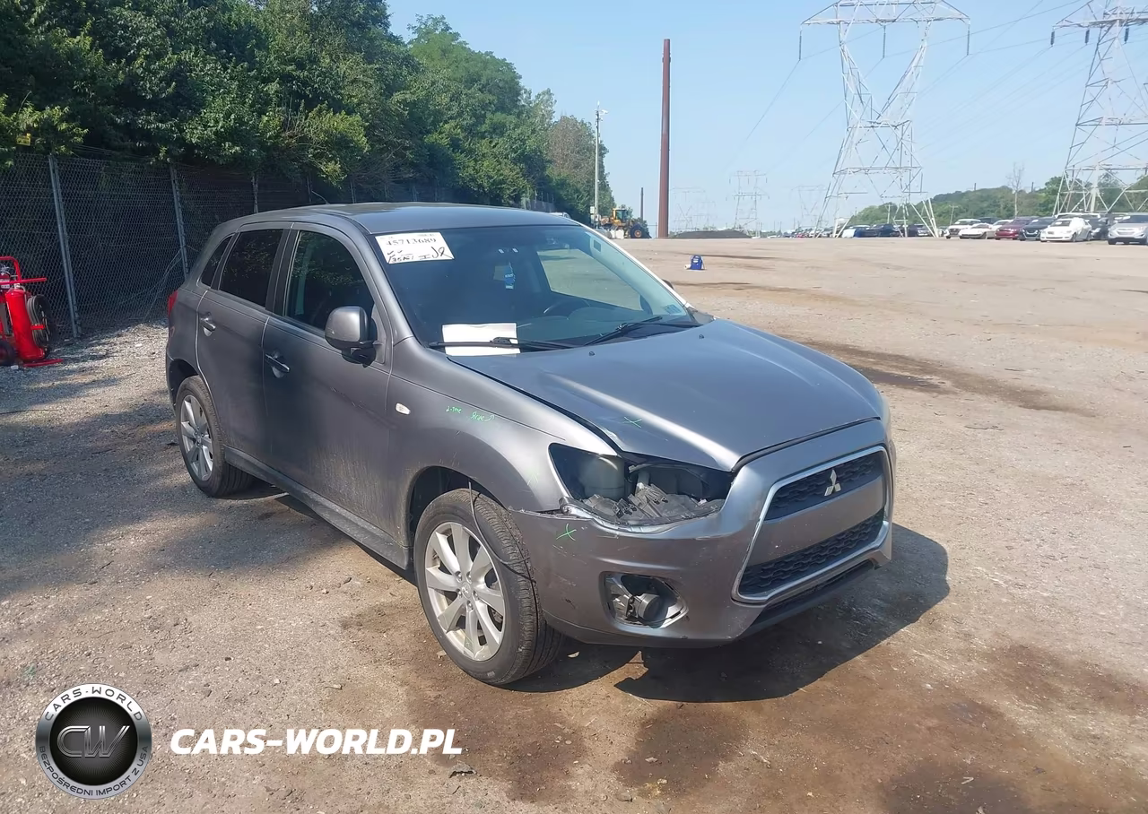 2013 Mitsubishi Outlander Sport Es VIN:4A4AP3AUXDE022172 - 6