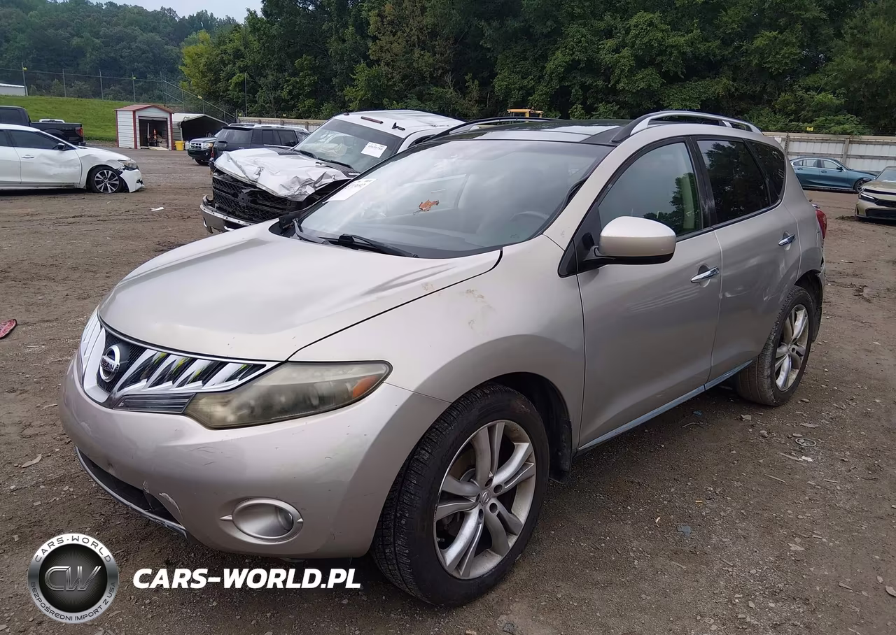 2009 Nissan Murano Le VIN:JN8AZ18WX9W158529 - 2