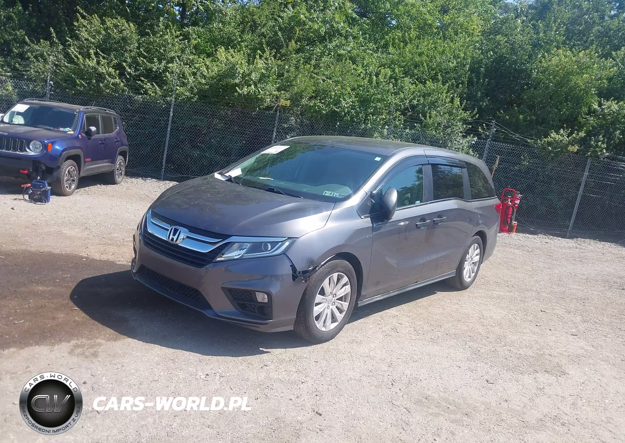 2019 Honda Odyssey Lx VIN:5FNRL6H29KB008139 - 2