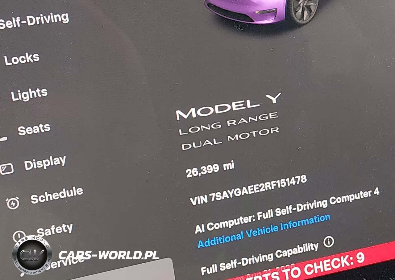 2024 Tesla Model Y Long Range Dual Motor All-Wheel Drive VIN:7SAYGAEE2RF151478 - 15