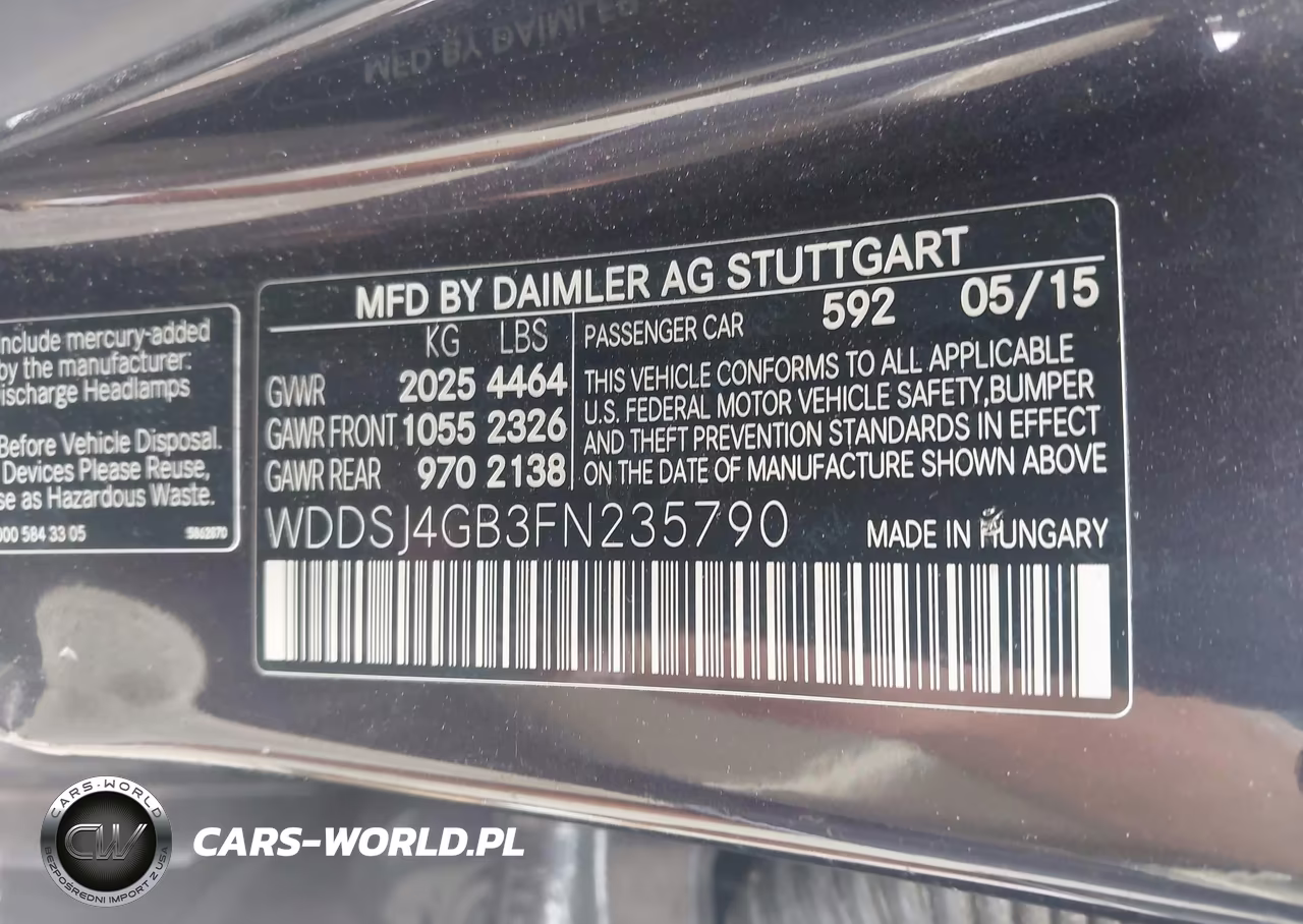 2015 Mercedes-Benz Cla 250 4Matic VIN:WDDSJ4GB3FN235790 - 9