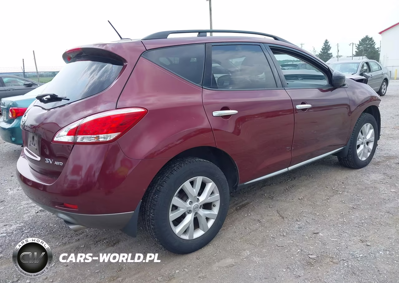 2011 Nissan Murano Sv VIN:JN8AZ1MW0BW172239 - 4