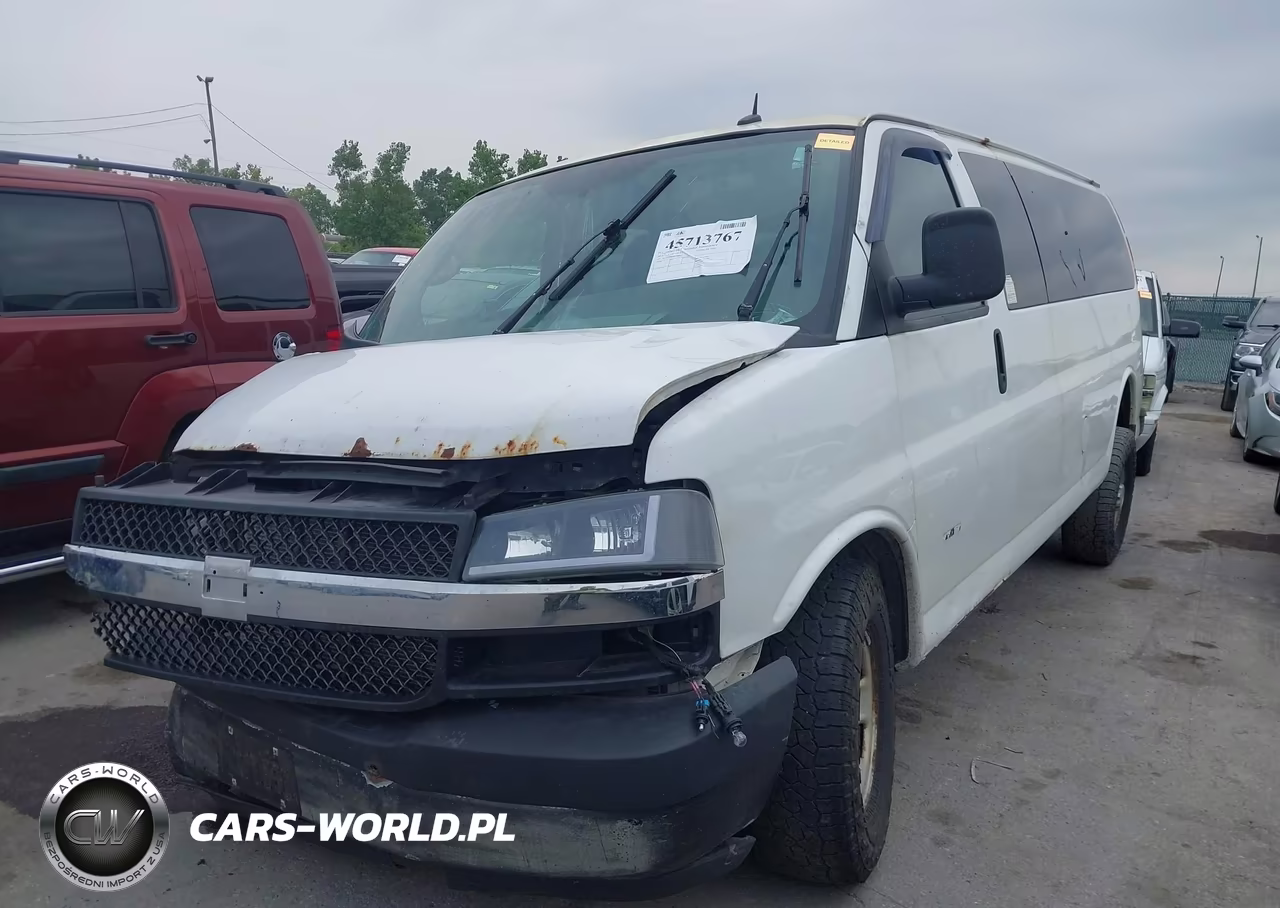 2015 Chevrolet Express 3500 2Ls Diesel VIN:1GAZGZFL6F1268510 - 2