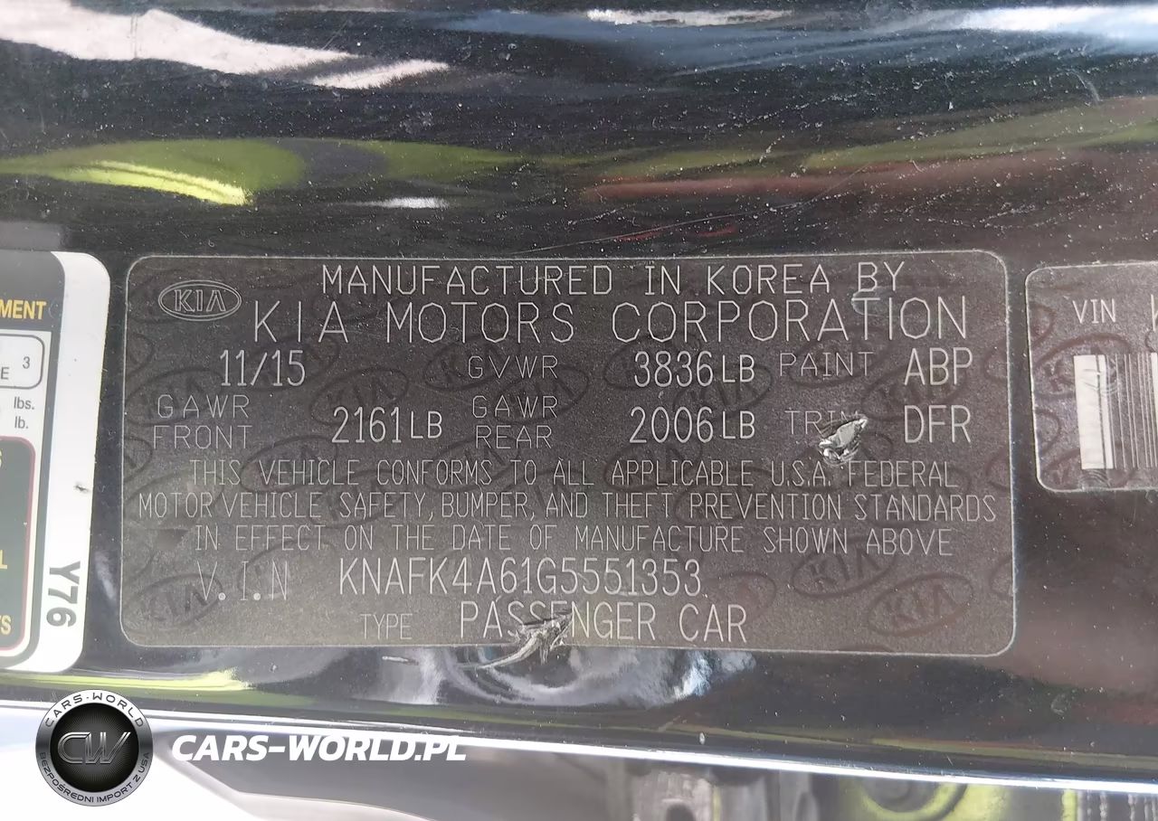 2016 Kia Forte Lx VIN:KNAFK4A61G5551353 - 9
