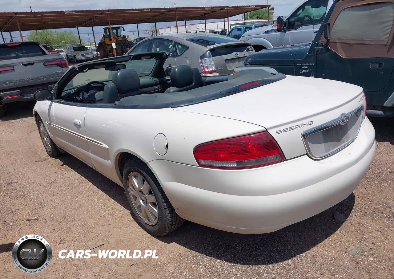 2004 Chrysler Sebring Limited VIN:1C3EL65R04N127304 - 3